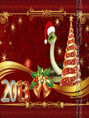 Capture d'écran Happy New Year 2013 thème