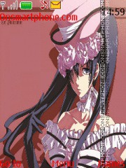 Kuroshitsuji Lady Phantomhive tema screenshot