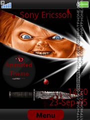 Chucky tema screenshot