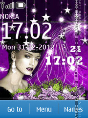 New Year es el tema de pantalla