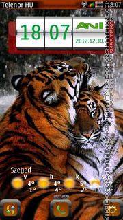 Скриншот темы Tiger