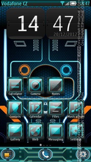 Itronic hd theme screenshot