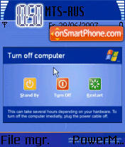 Capture d'écran Windows Shutdown Animated thème