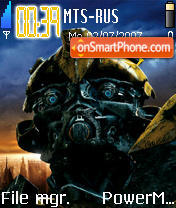 Transformers Movie tema screenshot