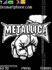 Metallica tema screenshot