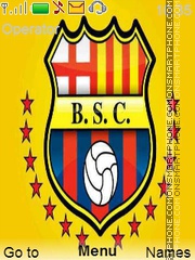 Capture d'écran Barcelona SC thème