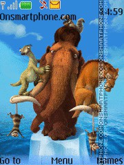 Ice Age 4 01 es el tema de pantalla