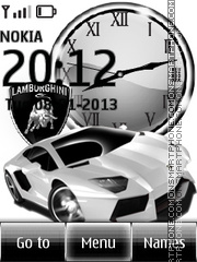 Lamborghini tema screenshot