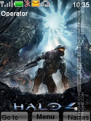 Скриншот темы Halo4