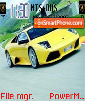 Lamborghini Lp640 01 theme screenshot