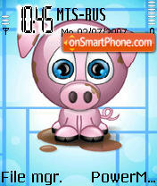 Pig theme screenshot