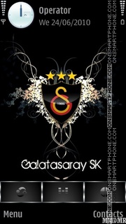 Скриншот темы Galatasaray