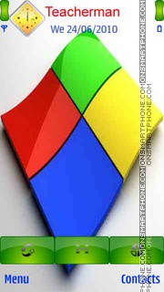 WindowsXP Colors theme screenshot