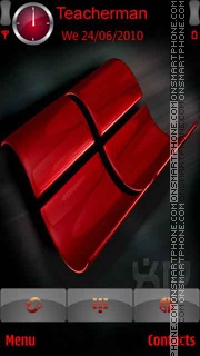Capture d'écran Windows XP-Red thème