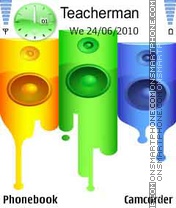 Colorful HTC Theme-Screenshot