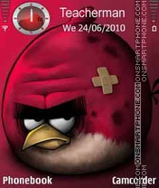 Скриншот темы Big Angry Bird