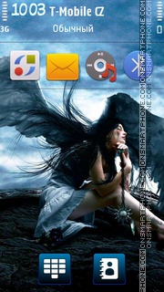 Angel and Wings v5 tema screenshot