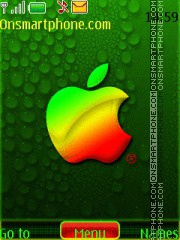 3d Apple es el tema de pantalla