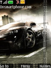 Скриншот темы Nfs Mobile Game With Tone