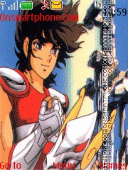 Capture d'écran Saint Seiya thème