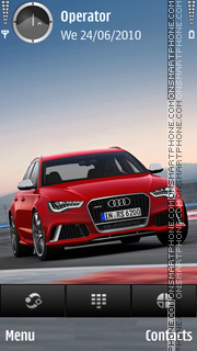 Audi tema screenshot