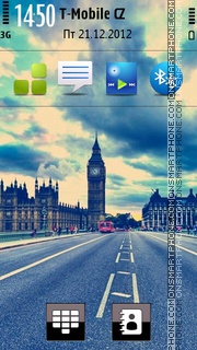 Big Ben - London theme screenshot