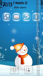 Snowman 11 tema screenshot