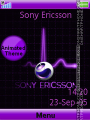 Скриншот темы Sony Ericsson