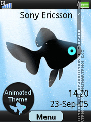 Black Fish tema screenshot