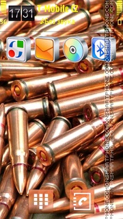 Bullet Cartridge es el tema de pantalla