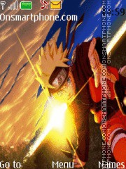 Naruto Uzumaki theme screenshot