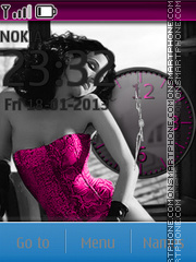 Girl tema screenshot