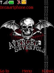 Avenged Sevenfold 03 theme screenshot