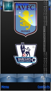 Aston Villa theme screenshot