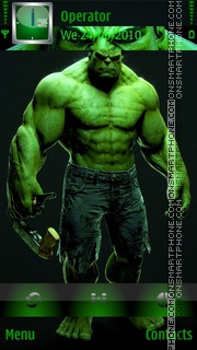 Hulk tema screenshot