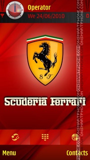 Ferrari theme screenshot