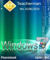 Capture d'écran Windows7 Colors thème