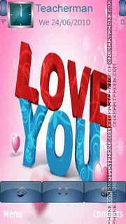 Love You es el tema de pantalla