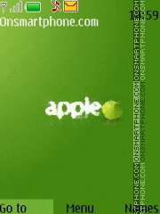 Скриншот темы Green Apple 04