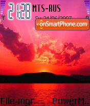 Kallols Sunset Theme-Screenshot