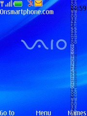 Capture d'écran Sony Vaio thème