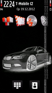 Phantom Bmw Car theme screenshot