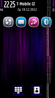 PurpleFibers tema screenshot