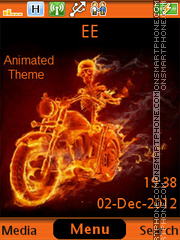 Firebiker es el tema de pantalla