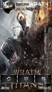 Wrath of the Titans 01 tema screenshot