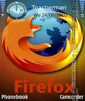 Fire-Fox theme screenshot