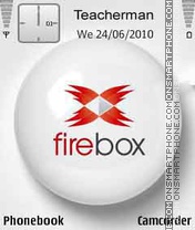 Capture d'écran Firebox Logo thème