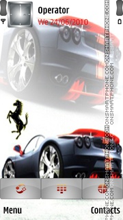 Ferrari theme screenshot