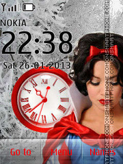 Snow White tema screenshot