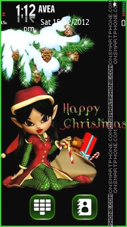 Happy Christmas tema screenshot